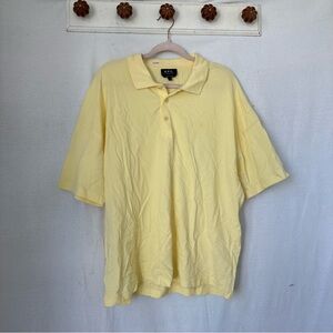 A.P.C. Men's Light Yellow Polo Shirt